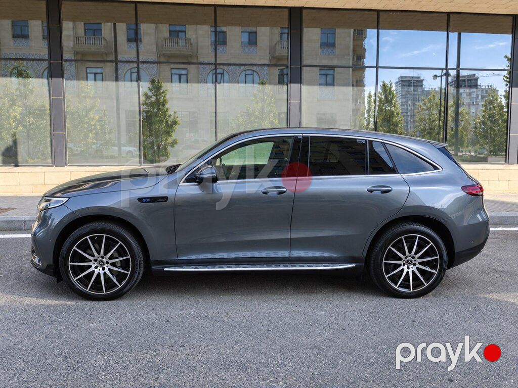 Mercedes EQC 400 4MATIC, 80 kWh, 2022 il, 32 000 km — Avtomobillər, Bakı (8)