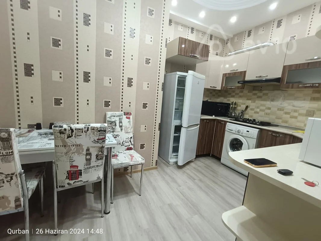 2 otaqlı mənzil, 65 m², Xocalı prospekti — kirayə — Mənzil, Bakı (6)