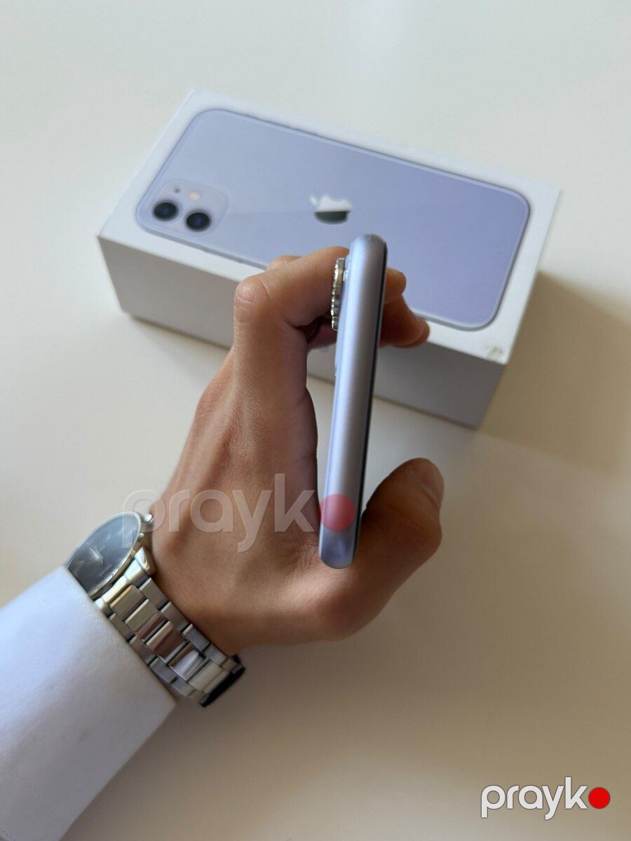 Apple iPhone 11 Purple 64GB/4GB — Smartfonlar, Bakı (9)