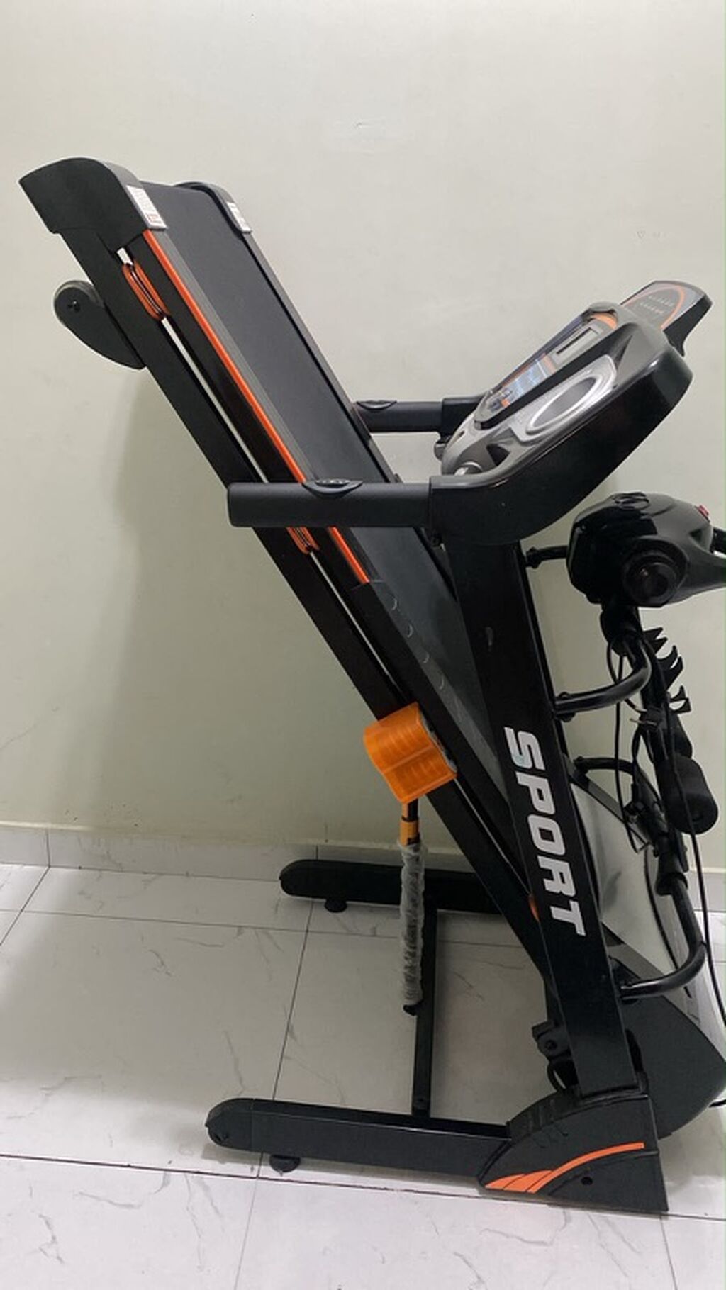 Qaçış trenajoru – Sport model - Güclü elektrik mühərriki ilə evdə — Koşu simulyatorları, Masazır (3)