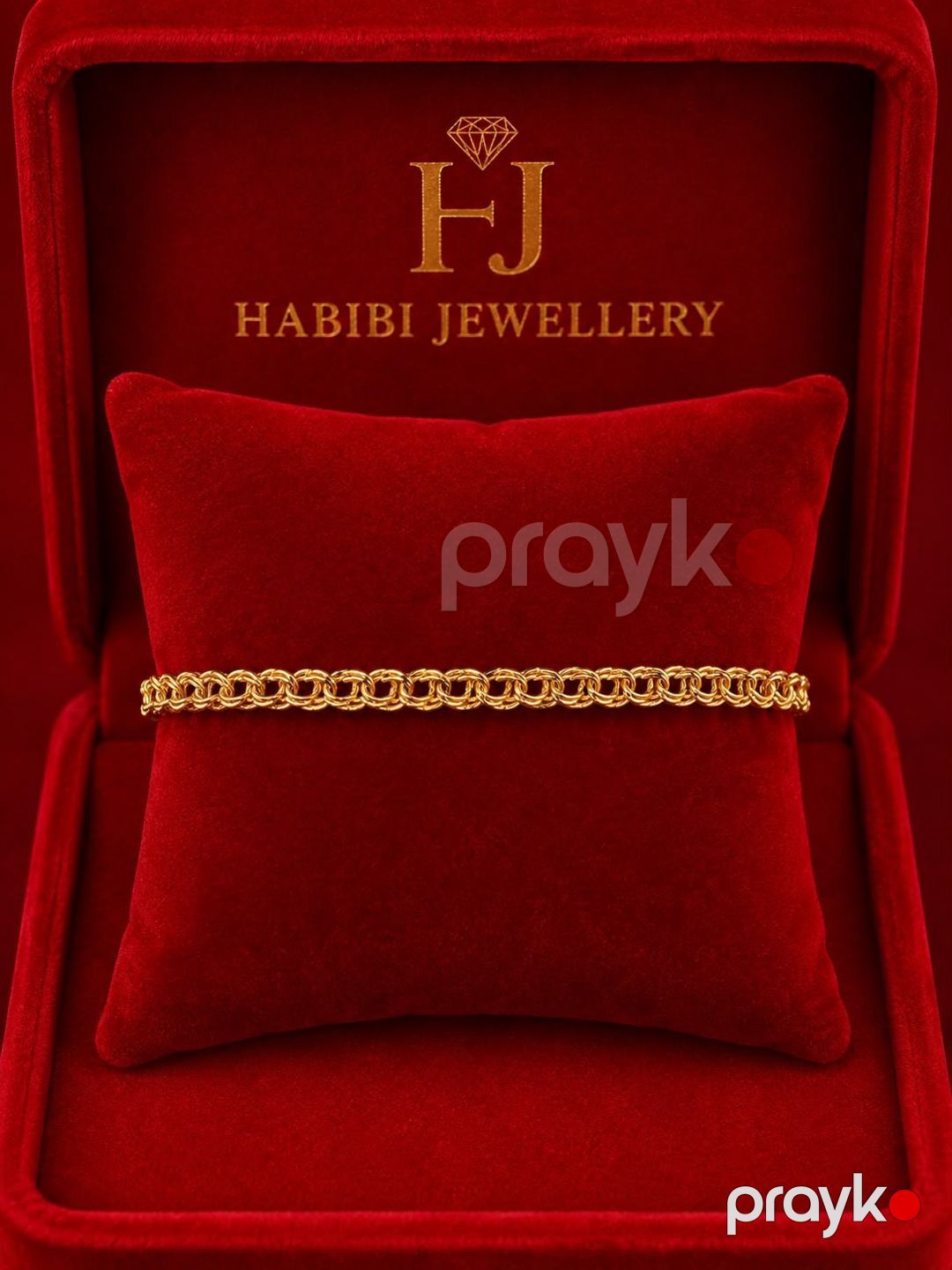 Qızıl qolbaq Habibi Jewellery HJ329, qızıl 585 əyar — Mallar, Bakı