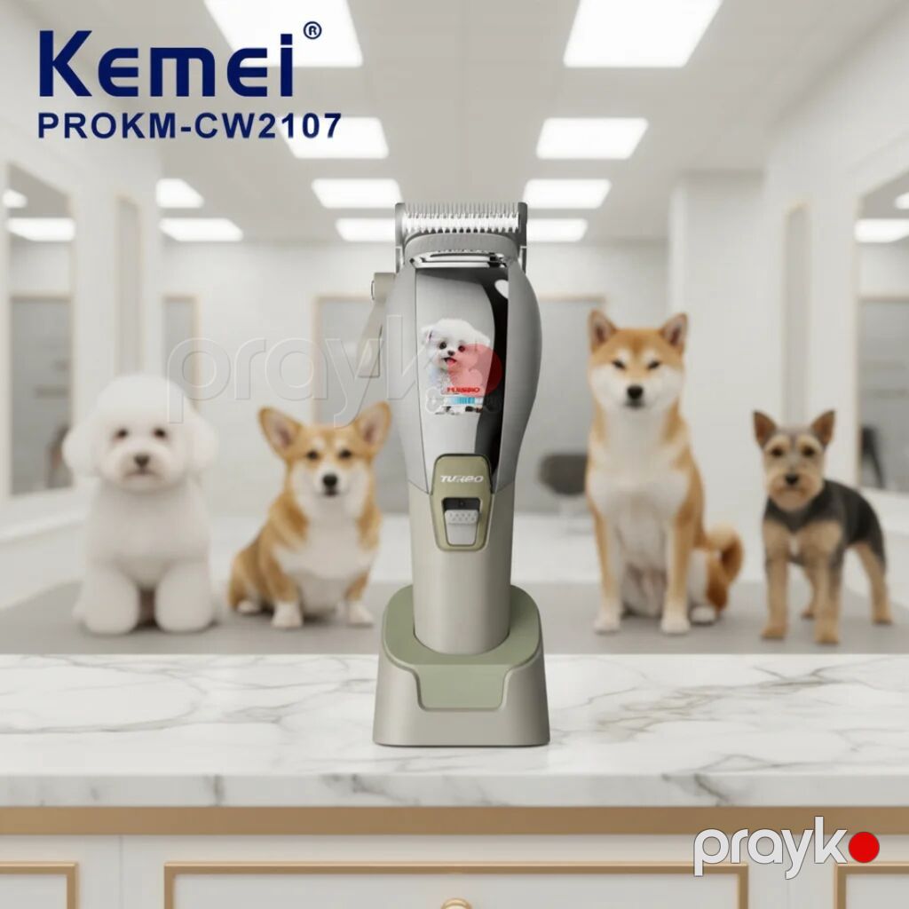 İt qirxan pişik qirxan Kemei PROKM-CW2107 ev heyvanları üçün tük — Grooming və qayğı, Bakı (5)
