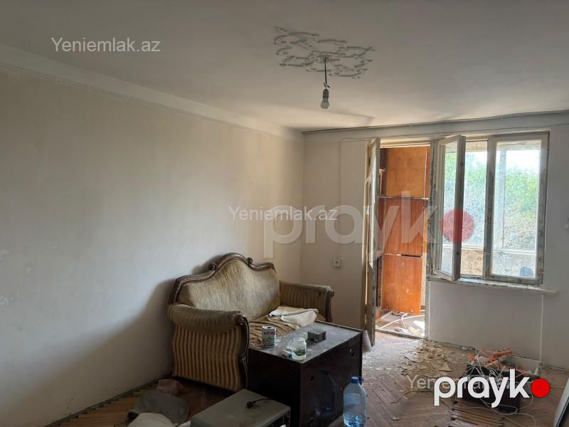 Satılır 2 otaqlı Bina evi menzil (Köhnə tikili), 60 m², Yasamal rayonu — Mənzil, Bakı (10)