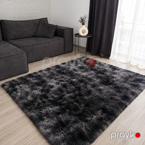 Xalça, poliester, boz, 150x100 sm — Bakı