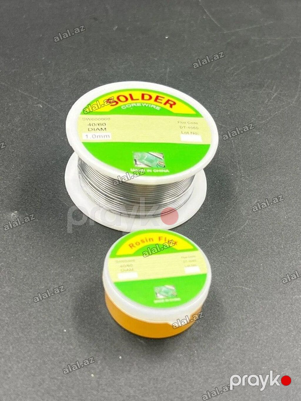 Qalay kanifollu cüt WL 1.0 mm lehim teli (Solder Wire) — elektronika — Alətlər, Bakı (4)