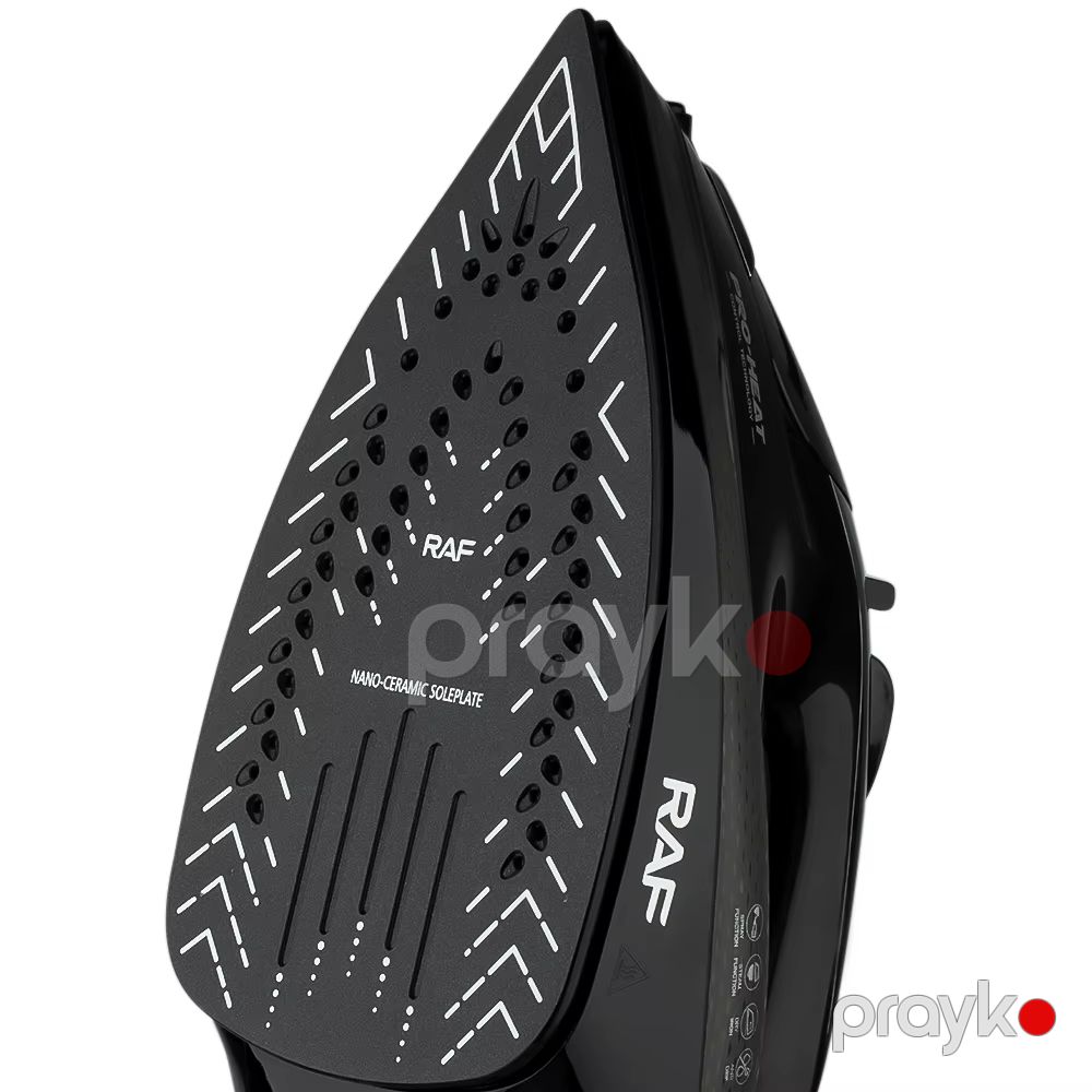 RAF elektrikli buxar ütüsü nano keramika buxarlı 2800W — Ütü, Bakı (5)