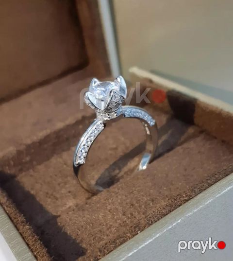 Üzük qadınlar üçün GL0043, gümüş 925 əyar, ölçü 16 — Bakı