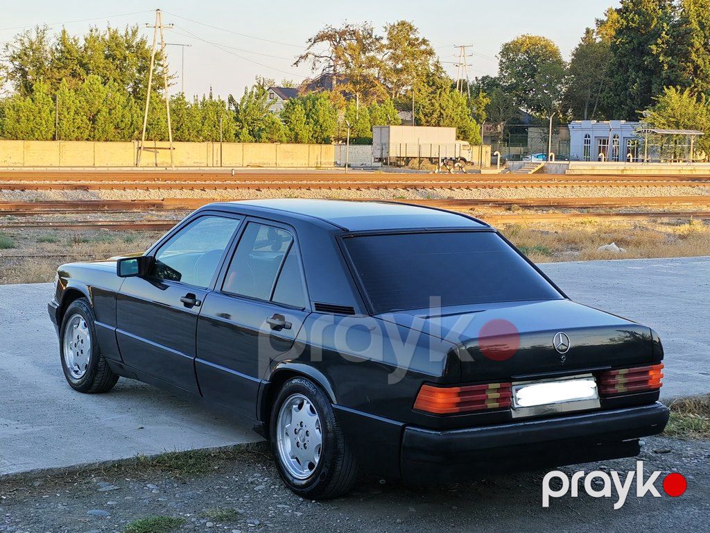 Mercedes 190, 2.0 L, 1990 il, 214 844 km — Avtomobillər, Bərdə (10)
