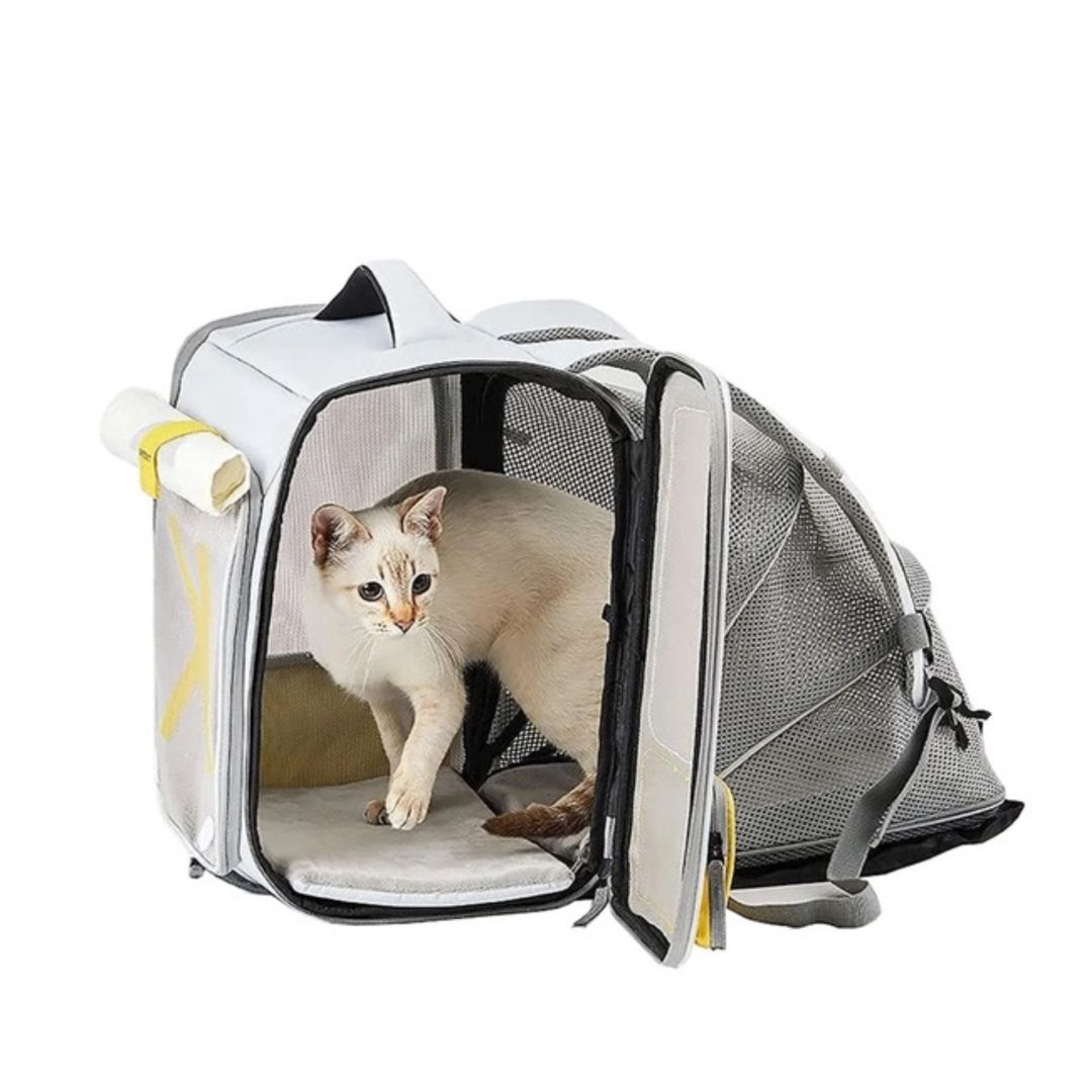 Bel çantası Petkit Breezy xZone Pet Carrier Grey P7703, kiçik cins itlər və pişiklər üçün, 35x27x45 sm — Mallar, Bakı (3)