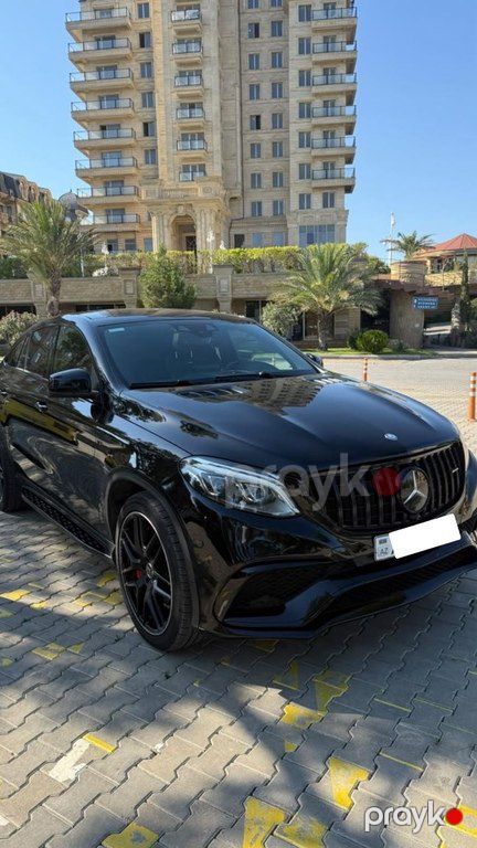 Mercedes GLE 63 S AMG 4MATIC Coupe, 5.5 L, 2016 il, 153 778 km — Avtomobillər, Bakı (7)