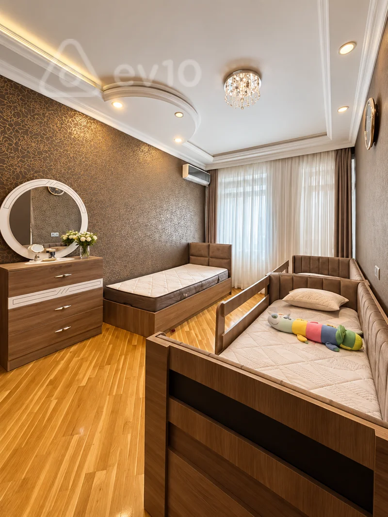 3 otaqlı mənzil, 115 m², Həzi Aslanov Tikmat yaşayış kompleksi — Mənzil, Bakı (7)