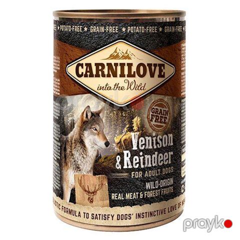 Nəm yem Carnilove şimal maralı ilə, 400 q — Bakı