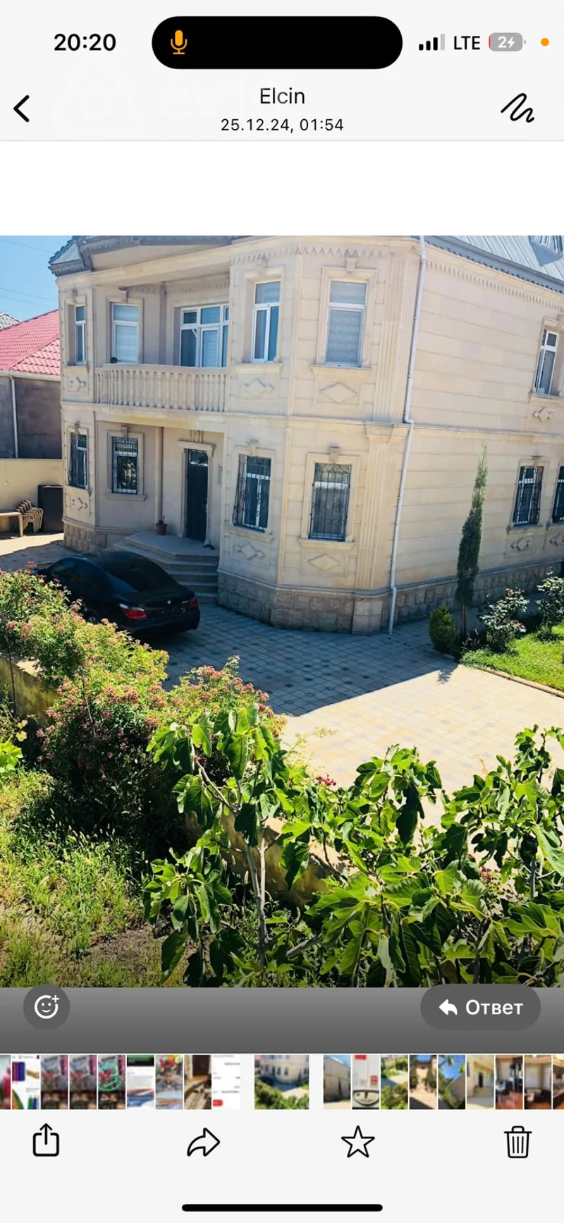 5 otaqlı həyət evi, 260 m², Biləcəri — kirayə — Ev, villa, Bakı (4)