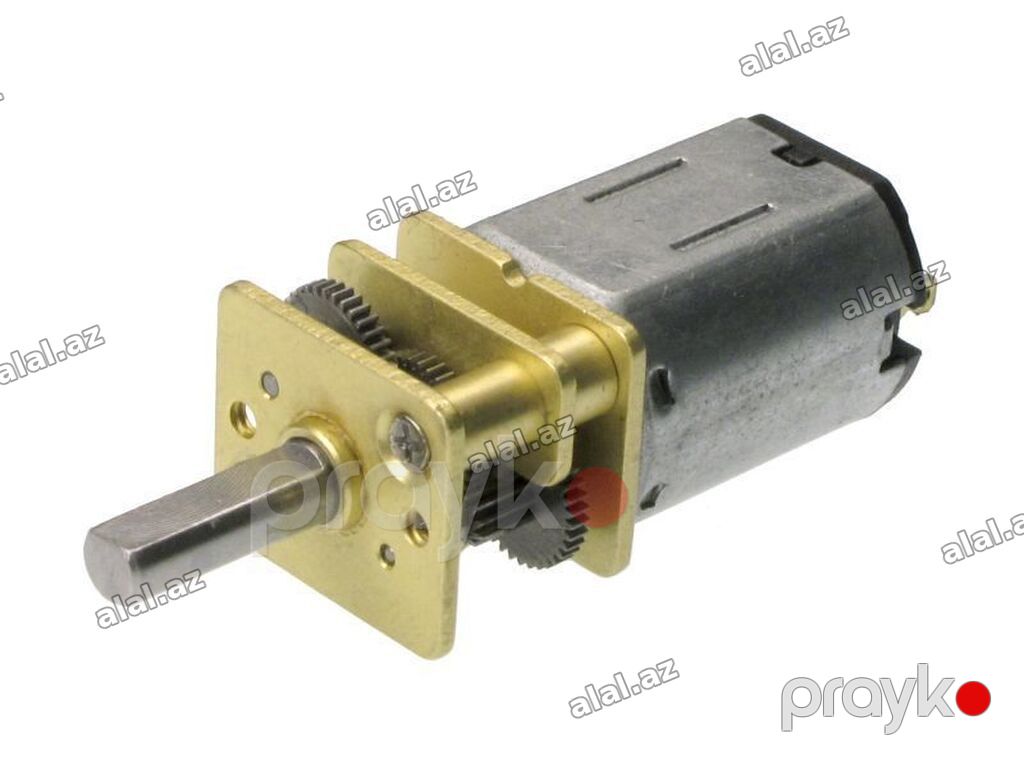 Başlıq: 6V 150 RPM DC Motor UHP – 12 mm mikro reduktorlu Təsvir — Avto, Bakı (2)