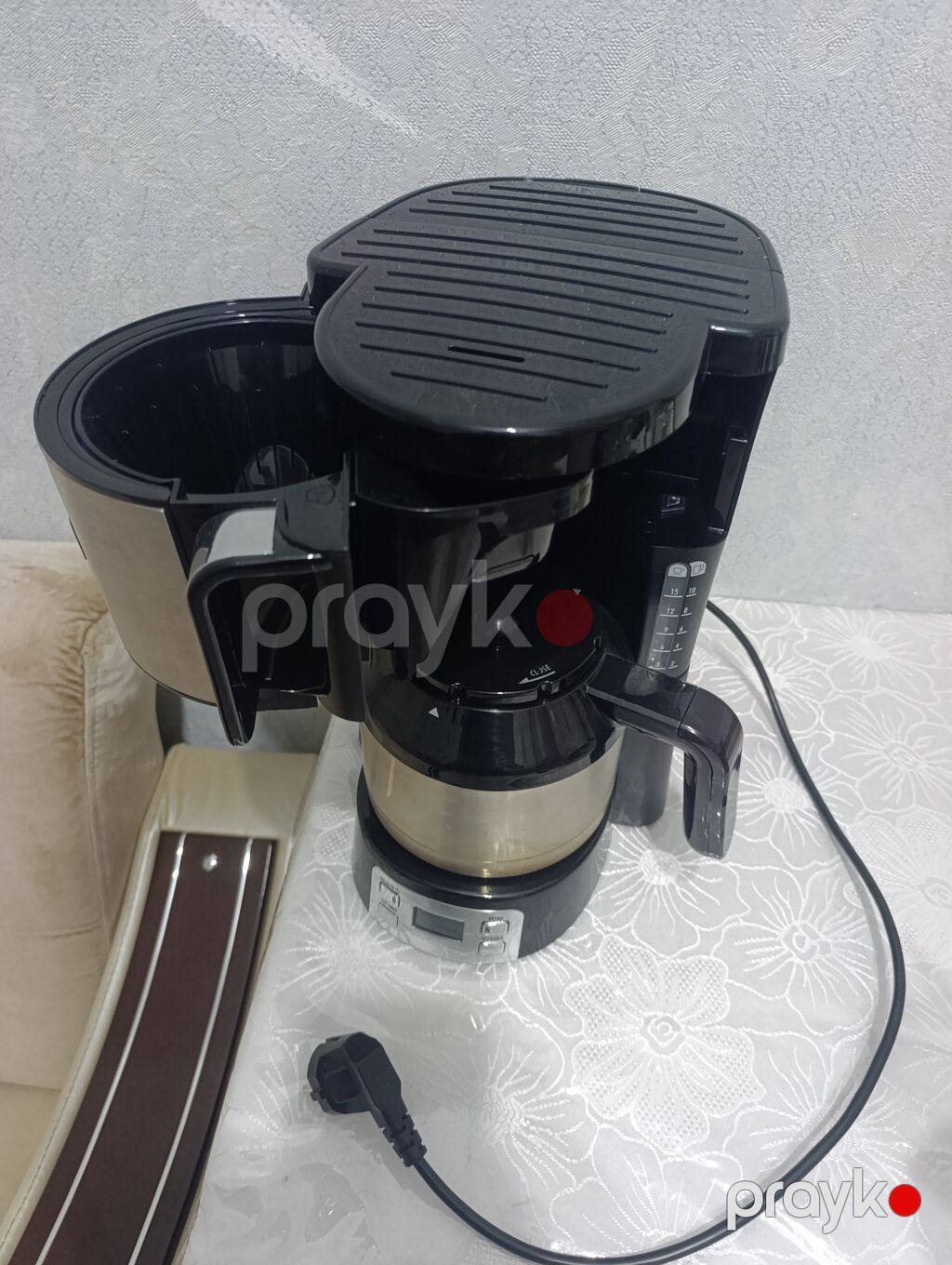 De’Longhi ICM15750 damcı (filter) tipli qəhvə maşını - 10 fincan — Qahvə aparatları və maşınları, Bakı (2)