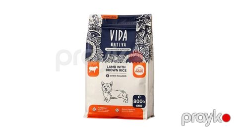 Vida Nativa Highlands Lamb with Brown Rice 800g — Bakı