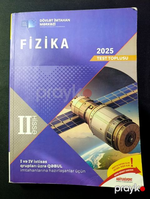 II hisse Fizika toplu, Seliqeli veziyyetdedir, arxasinda cavablarida — Xırdalan