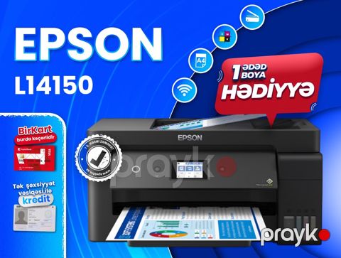 A3 formatlı çox funksiyalı printer "Epson L14150" — Bakı