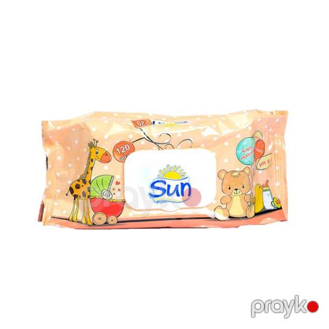 Nəm salfetlər Sun, 120 əd — Bakı
