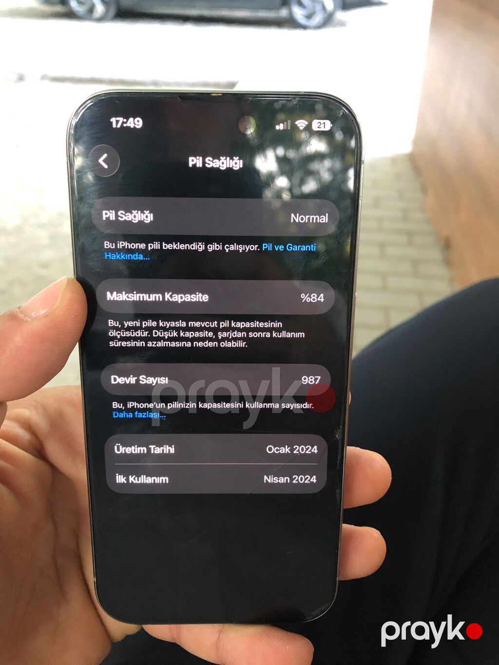 IPhone 15 Pro, 256 GB, Natural Titanium — Apple iPhone, Göytəpə (7)
