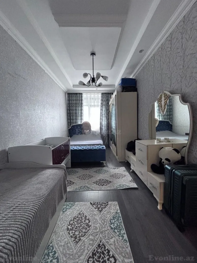 Satılır 2 otaqlı Mənzil Yeni tikili 79 m² Bakı, Nizami r., Qara Qarayev m., 8-ci kilometr — Mənzil, Bakı (4)