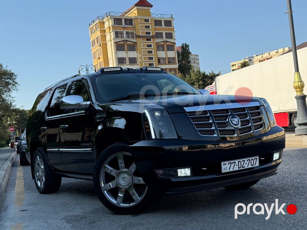 Cadillac Escalade, 6.2 L, 2008 il, 200 000 km — Avtomobillər, Bakı (3)