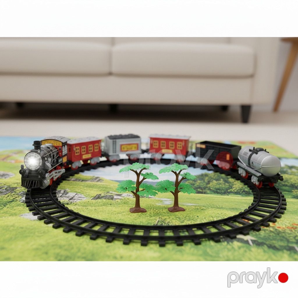 Dəmiryolu Retro Train, 276 sm — Mallar, Bakı (2)