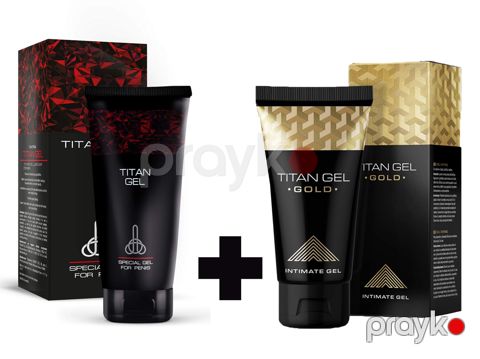 İntim gel dəsti Titan Classic + Gold 2x50 ml — Bakı