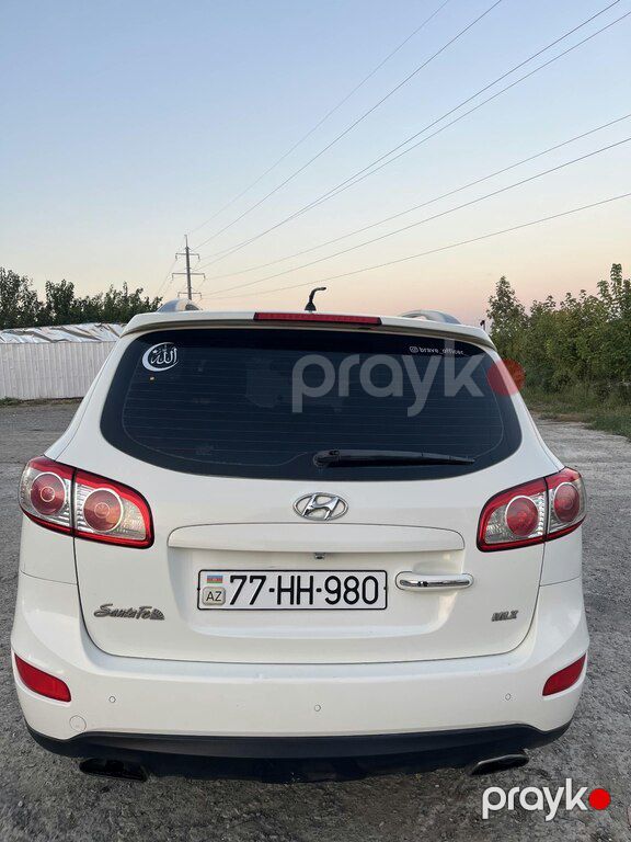 Hyundai Santa Fe, 2.2 L, 2009 il, 126 000 km — Avtomobillər, Füzuli (9)