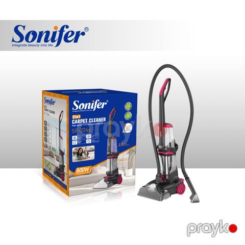 Sonifer SF-2246 Xalça Yuyan Tozsoran – 800W Güclü Sovurma, 3-ü 1-də Təmizləmə Sistemi — Bakı