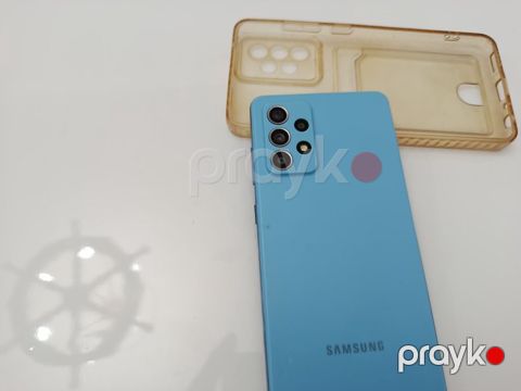 Samsung Galaxy A52, rəng - Mavi, Qırıq — Saray