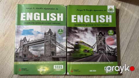 Məhsul: “English – Qrammatik Qeydlər və Test Toplusu” (Nərgiz R — Bakı