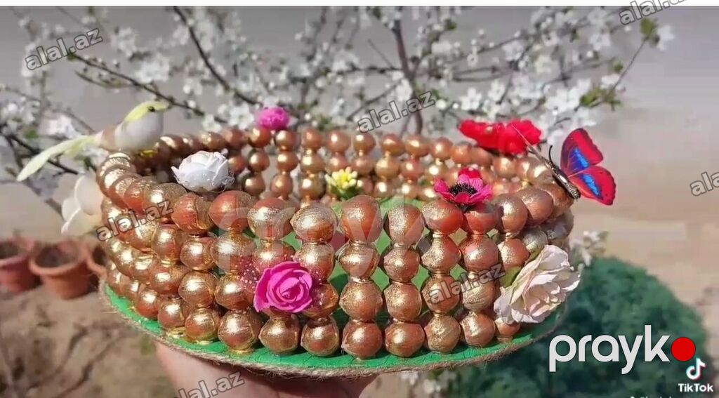 Münasib qiymətə, Qoz, fındıqdan Çərəzlik, səmənilik Novruz xonçaları — Şəxsi əşyalar, Bakı (4)