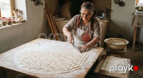 Əsl ev üsulu yayma xəngəl İnanılmaz dərəcədə dadlıdır, mağaza — Masazır