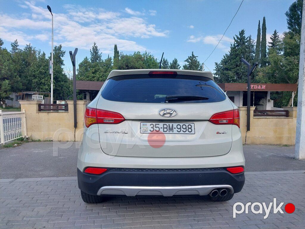 Hyundai Santa Fe, 2.0 L, 2012 il, 195 200 km — Avtomobillər, Qazax (2)