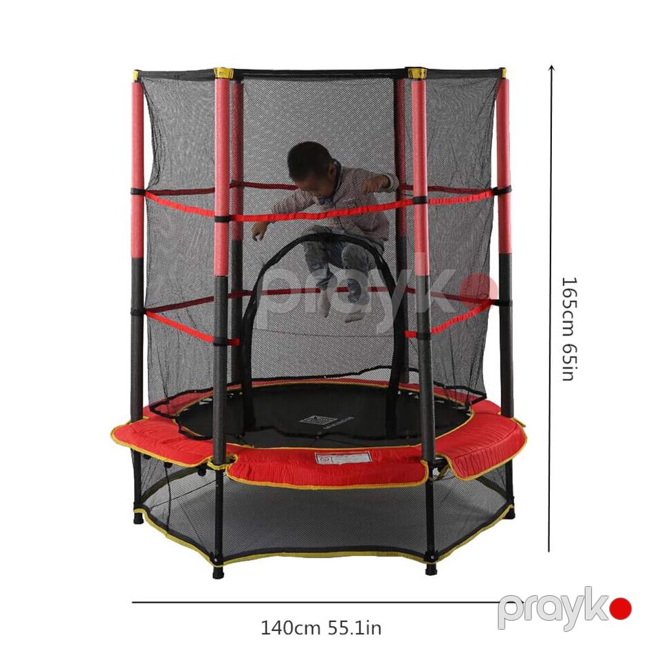 Uşaq Batutu Perfetto Sport 5 – Qoruyucu Torlu və Təhlükəsiz Tramplin 1.40 m — Uşaqlar üçün hər şey, Bakı (3)