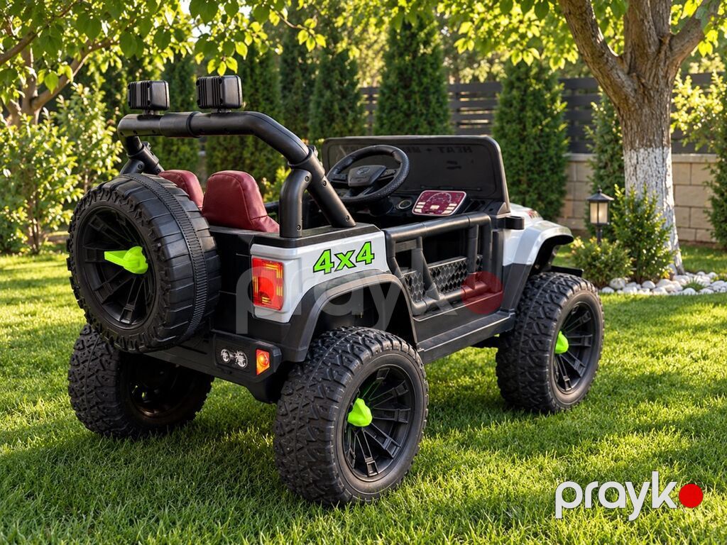 Uşaq üçün elektrikli off-road maşın – “Super CAR 4x4” - Korpus: jeep — Uşaq avtomobilləri, Digah (2)