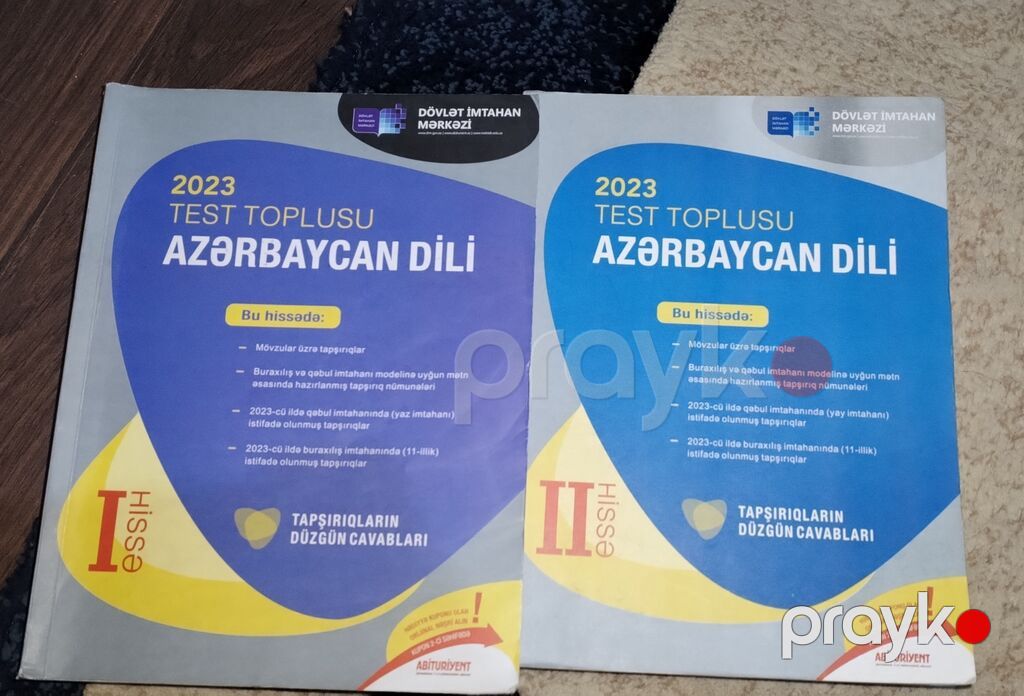 Test topluları her biri 5 azn heç birinin üstündə ilənilimiyib hamısı — Kitablar, Bakı (4)