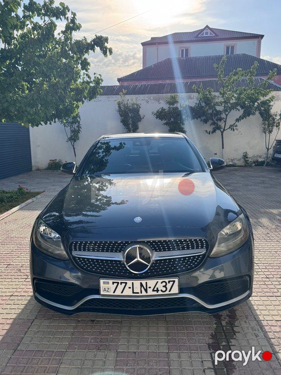 Mercedes C 300, 2.0 L, 2016 il, 110 000 km — Avtomobillər, Bakı (12)