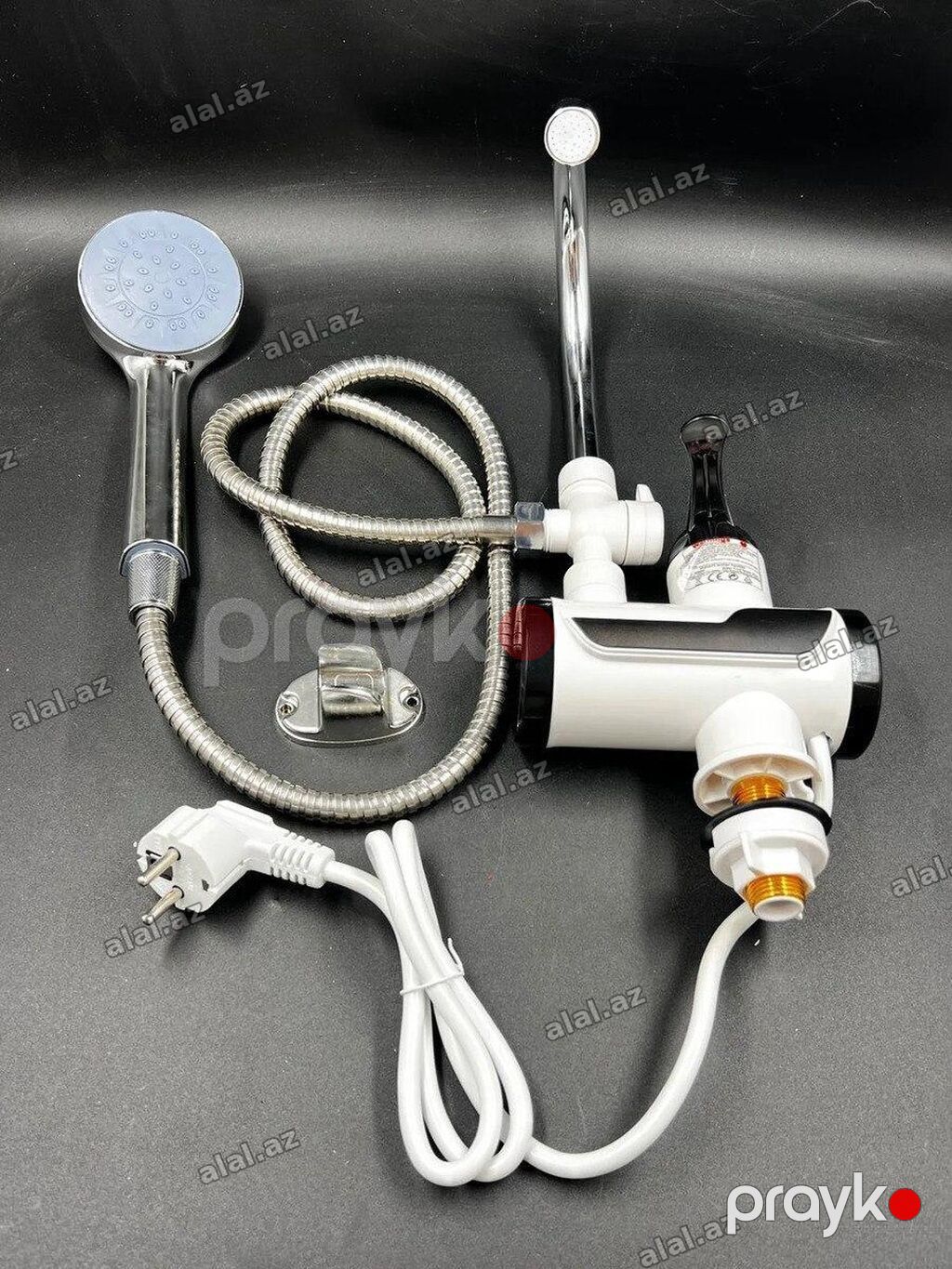 Duş başlıqlı elektrikli su qızdırıcı Kran PX-001-3 (Instant Heating — Santexnika, Bakı (3)
