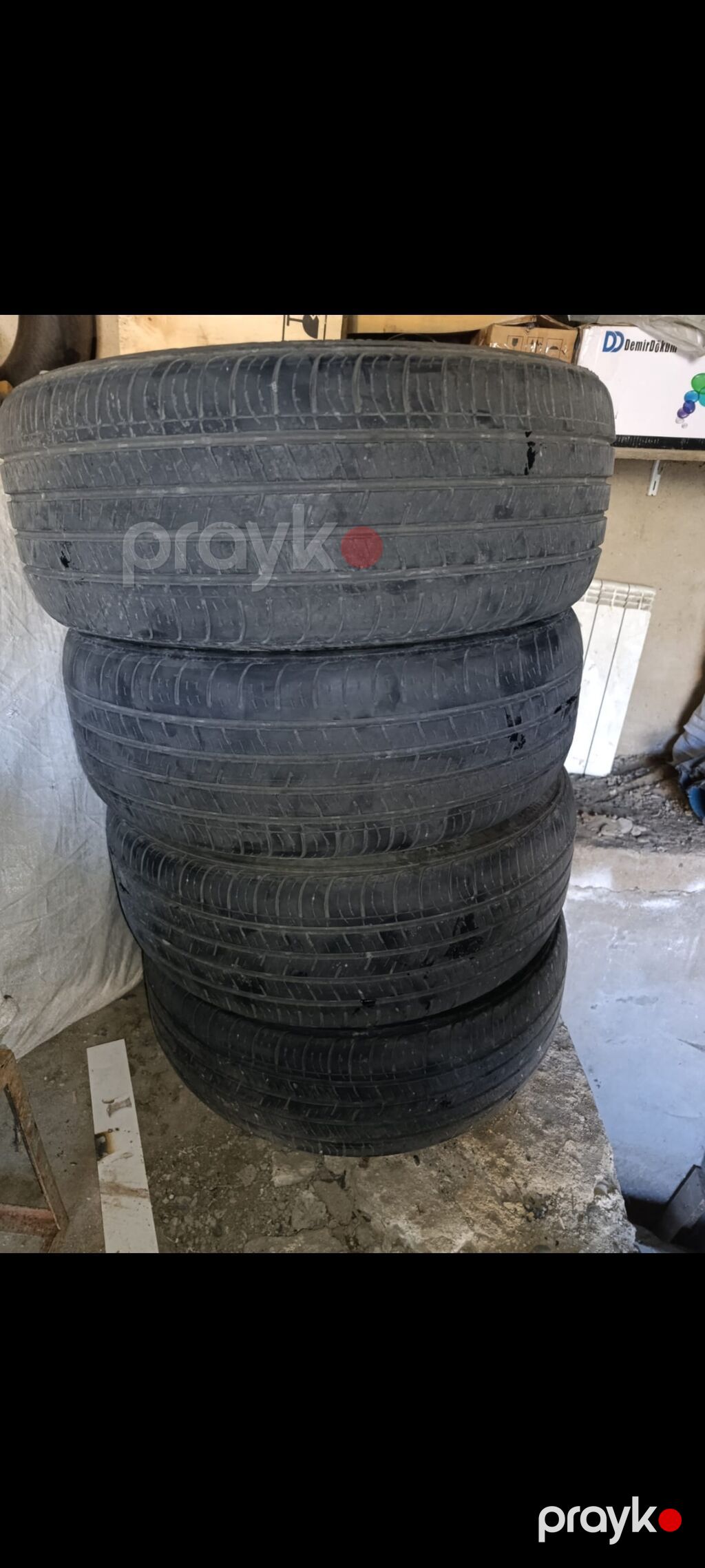 Kumho avtomobil təkərləri - Ölçü: 215/55 R17 normal veziyetdedr eyri — Şinlər, Bakı (5)