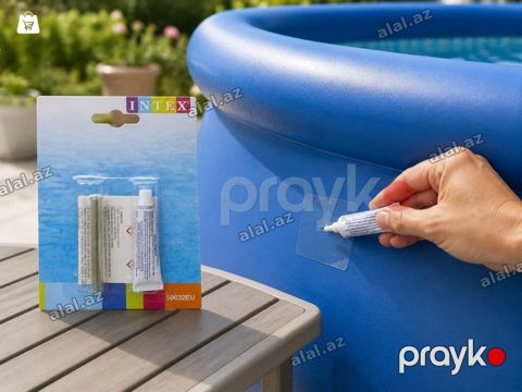 92056 İntex hovuz kleyi 7 qr Intex Şişmə Hovuz Və Şişmə Məhsullar — Bakı