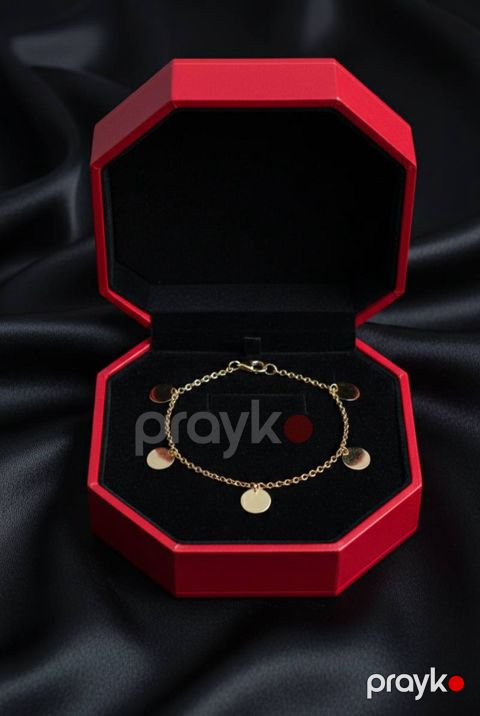 Qadınlar üçün qolbaq AQ-4114, qızıl 585 əyar, 1.64 q — Bakı