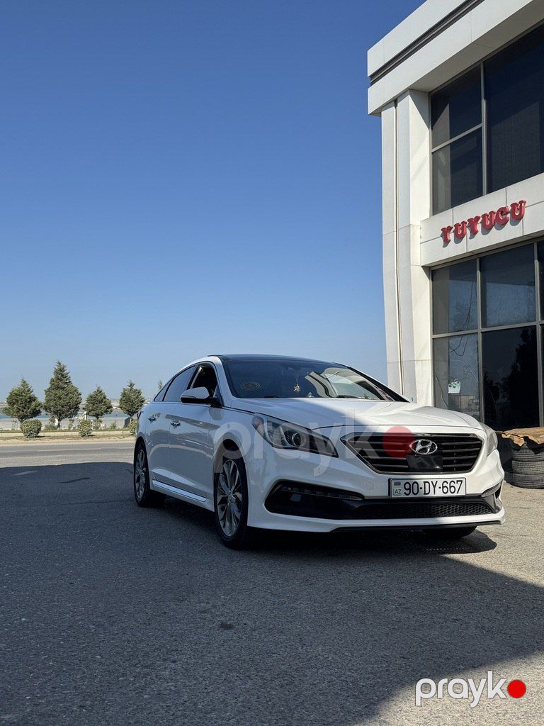 Hyundai Sonata, 2.0 L, 2015 il, 209 215 km — Avtomobillər, Bakı (4)