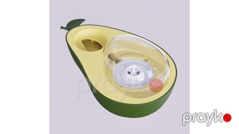 Su qabı Avocado CWSJ1841pişiklər və itlər üçün, yaşıl/sarı — Bakı