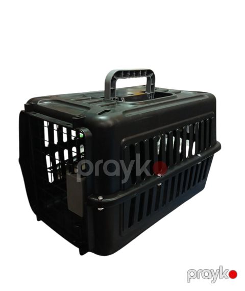 Daşıma çantası ev heyvanları üçün 13092, plastik, 27x30x45 sm, qara — Bakı