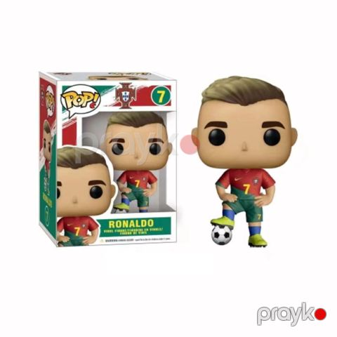 Коллекционная фигурка Funko, POP-Football Portugal No.7 Cristiano Ronaldo, Фигурка Роналдо, 3+ года, Винил, Пластик, 1 шт — Bakı
