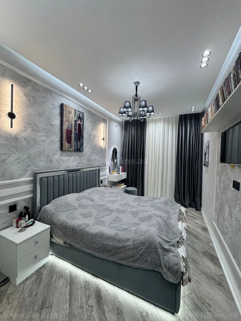 Satılır 2 otaqlı Mənzil Yeni tikili 55 m² Bakı, Xətai r., Həzi Aslanov m — Mənzil, Bakı (3)