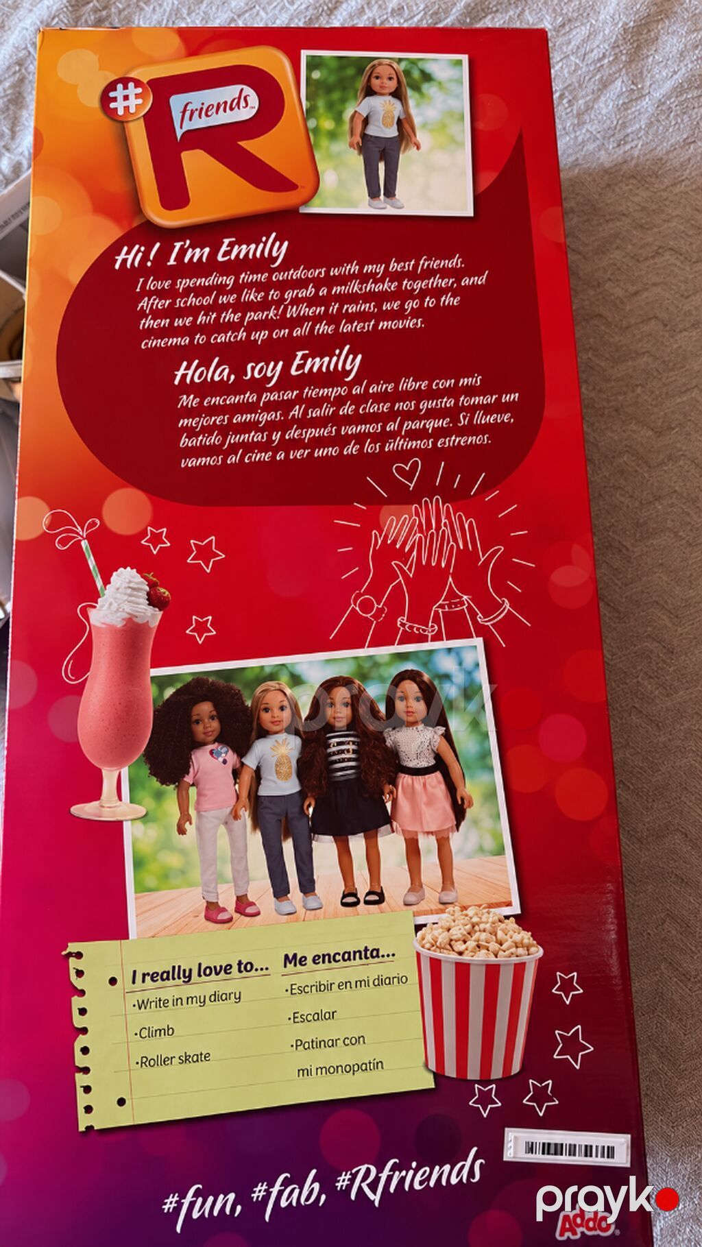 Новая кукла Addo #Rfriends Emily (46 см) / Yeni gəlincik Emily Məşhur — Kuklalar və aksesuarlar, Bakı (2)