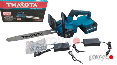 Akkumlyatorlu fırçasız zəncirvari mişar Tmakota TM-MOD.159 — Bakı